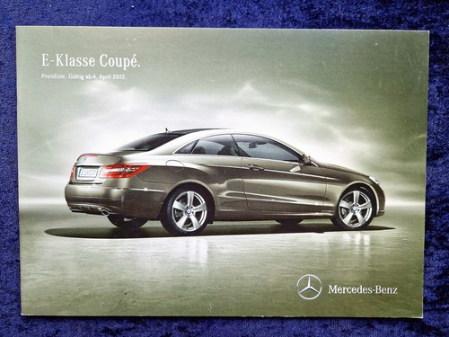 Mercedes benz klasse coupe - mercedes, e-klasse
